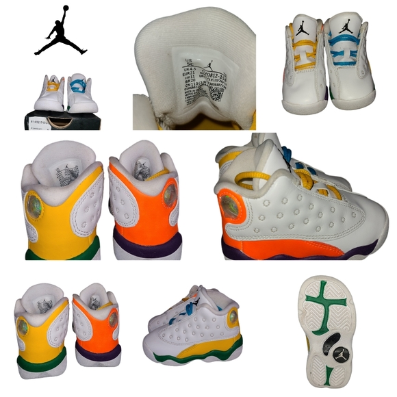 AIR-JORDAN 12 RETRO (TD) 5C CV0812 158 - Picture 1 of 9